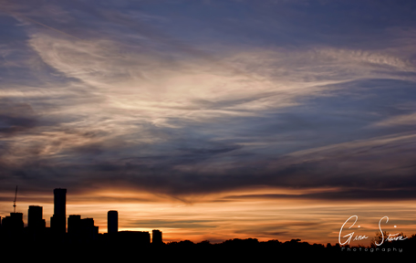 Sunset on September 16, 2016.