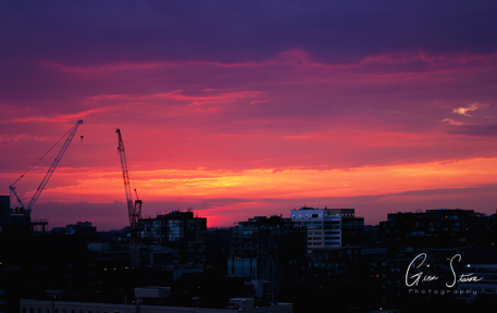 Sunset on May 26th, 2018.