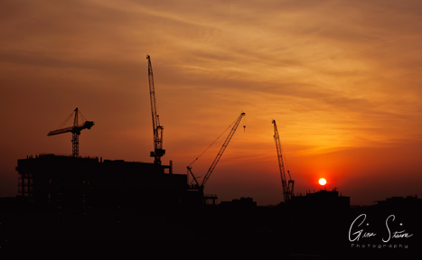 Sunset on May 27th, 2018.